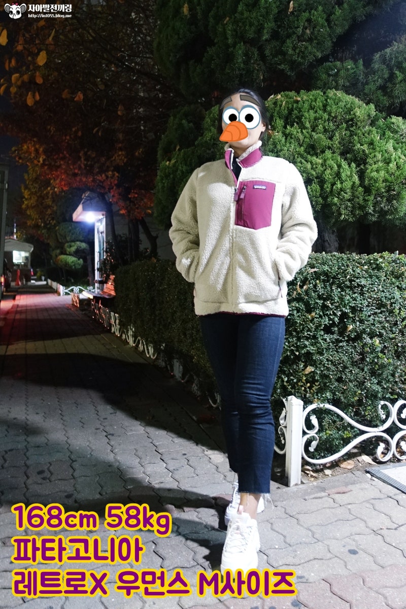 파타고니아 레트로x 여성용 M 사이즈 후리스자켓 직구 후기 네이버 블로그