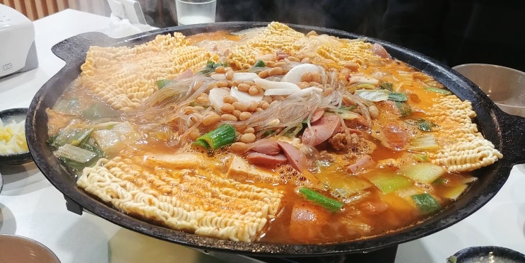  야탑 부대찌개 맛집) 라면 무한! 이가부대찌개 (이家부대찌개)