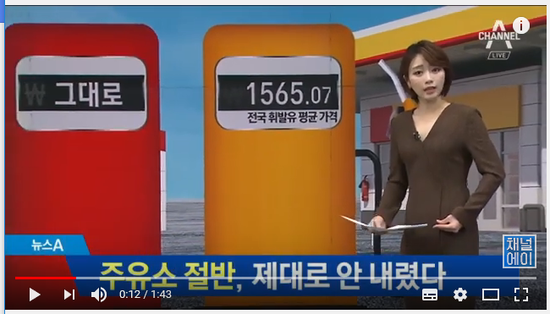 유류세 인하 1주일…주유소 절반 제대로 안 내렸다 | 뉴스A 유류세 인하 1주일…주유소 절반 제대로 안 내렸다 | 뉴스A