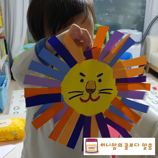  사자굴 속의 다니엘_사자가면 만들기