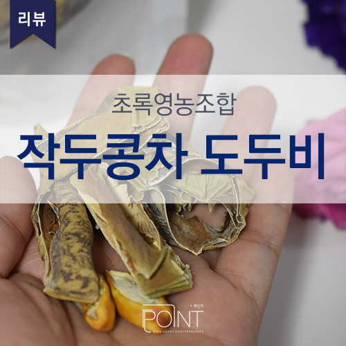  자연이 준 선물, 참구수'한' 작두콩차 도두비 [초록영농조합]