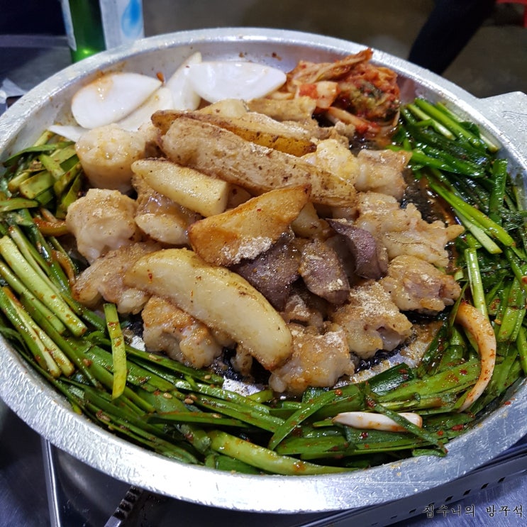  [일본워홀] 138日 한국 2일차 / 천호에서 놀기_초밥의 신 부타, 공차, 신사소곱창 / 오늘이 수능날이었다니...