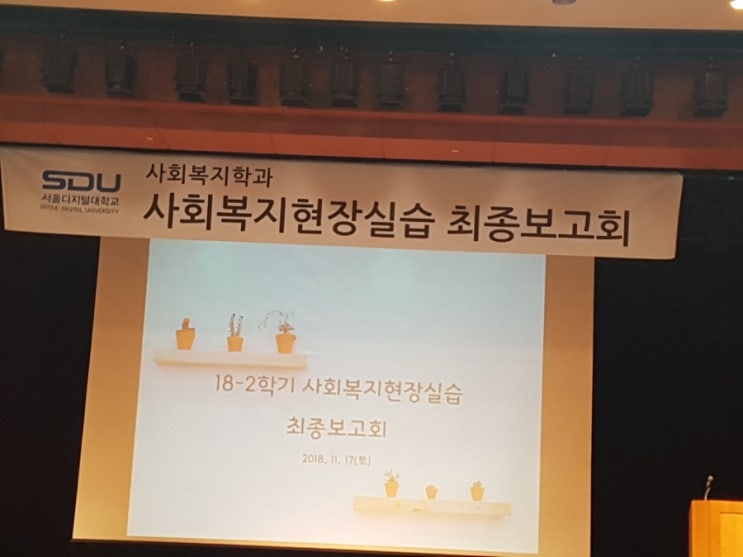 사회복지현장실습 최종보고회