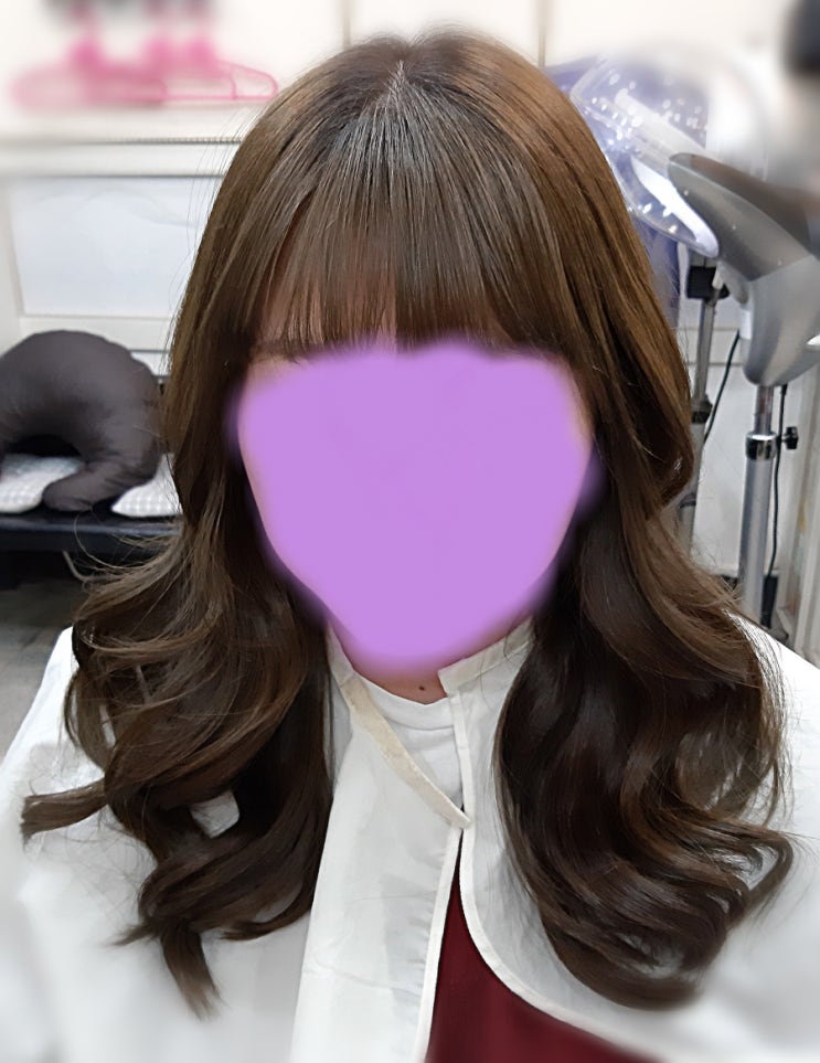  중랑구 미용실, 상봉동 미용실 , 컴온헤어 ! 애쉬카키브라운 염색~^^