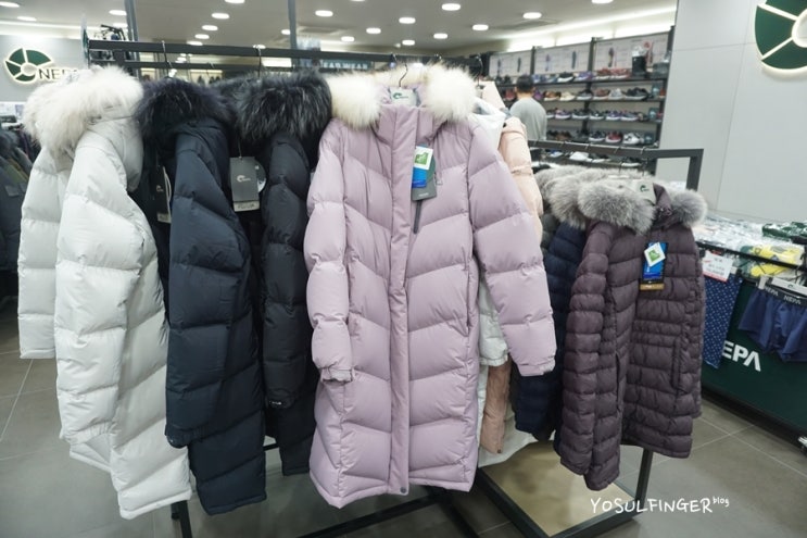  모다아울렛 곤지암 세일 롱패딩 쇼핑 겨울옷 구경하기