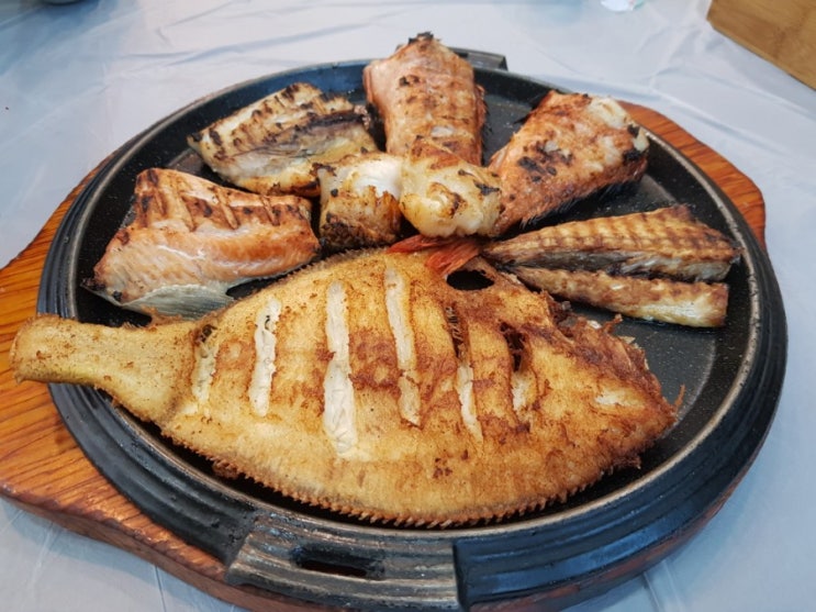 (속초맛집)동명항생선숯불구이