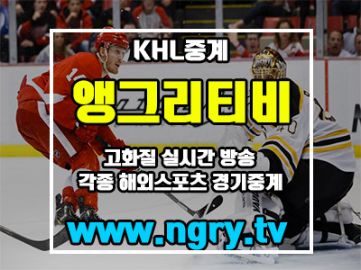  KHL중계에 대해서 궁금하다면?