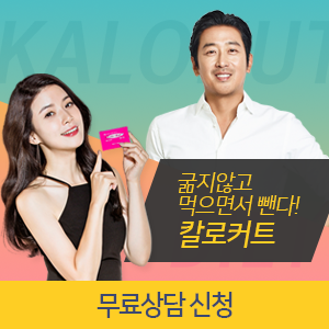  (칼로커트) 하정우 추천! 효과 빠른 복부비만 다이어트 보조제!!
