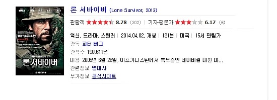 론 서바이버 Lone Survivor (2013)