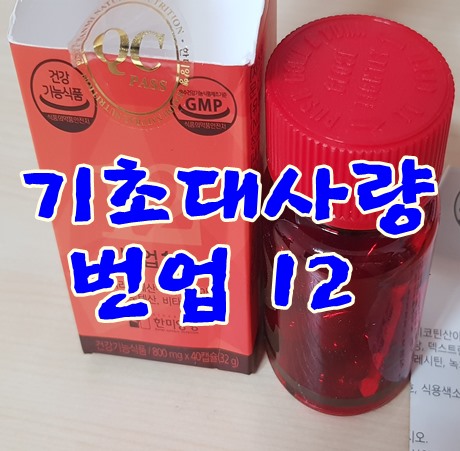 기초대사량높여주는 CLA다이어트 한미양행 번업12 솔직후기