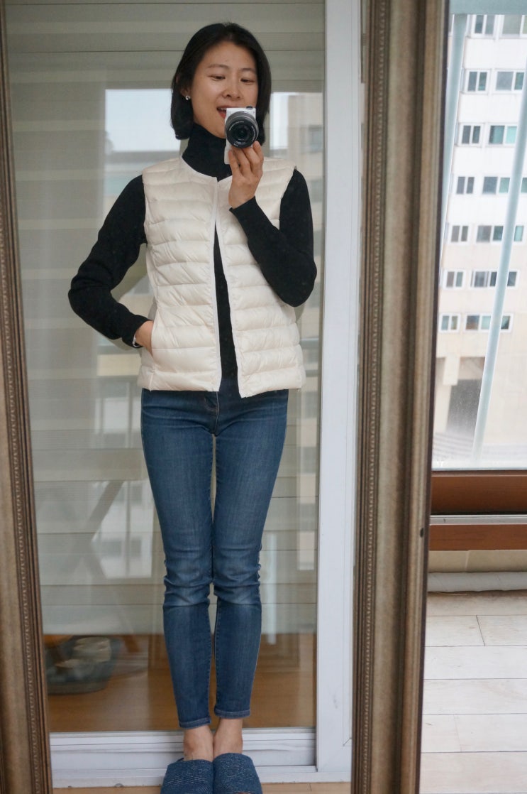  여성의류쇼핑몰 패션풀 경량 패딩 베스트 따따해요~