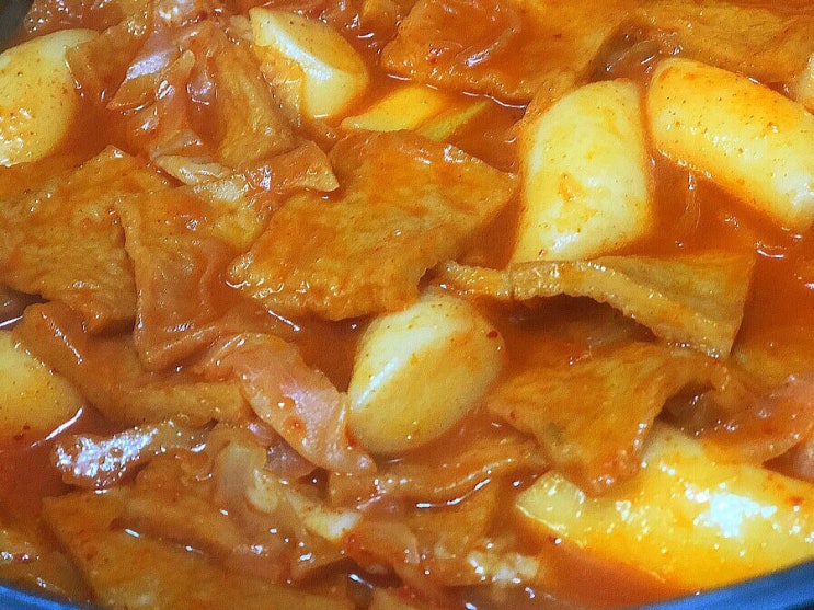  백종원 떡볶이 황금 레시피로 만드는 떡볶이 후기 + 치즈 떡볶이 간식 맛있게 만드는 법