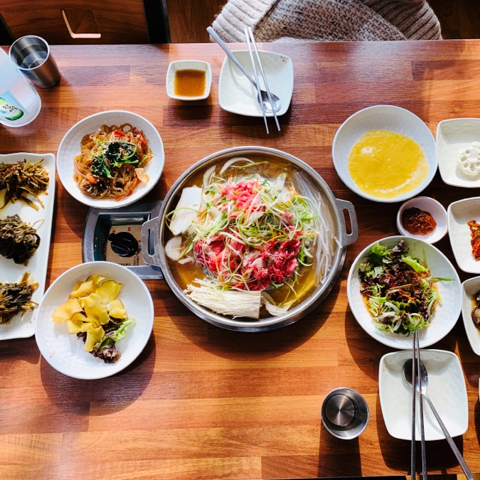  마장호수맛집 양주 쌈불고기 :: 파주출렁다리 보고 점심으로 딱