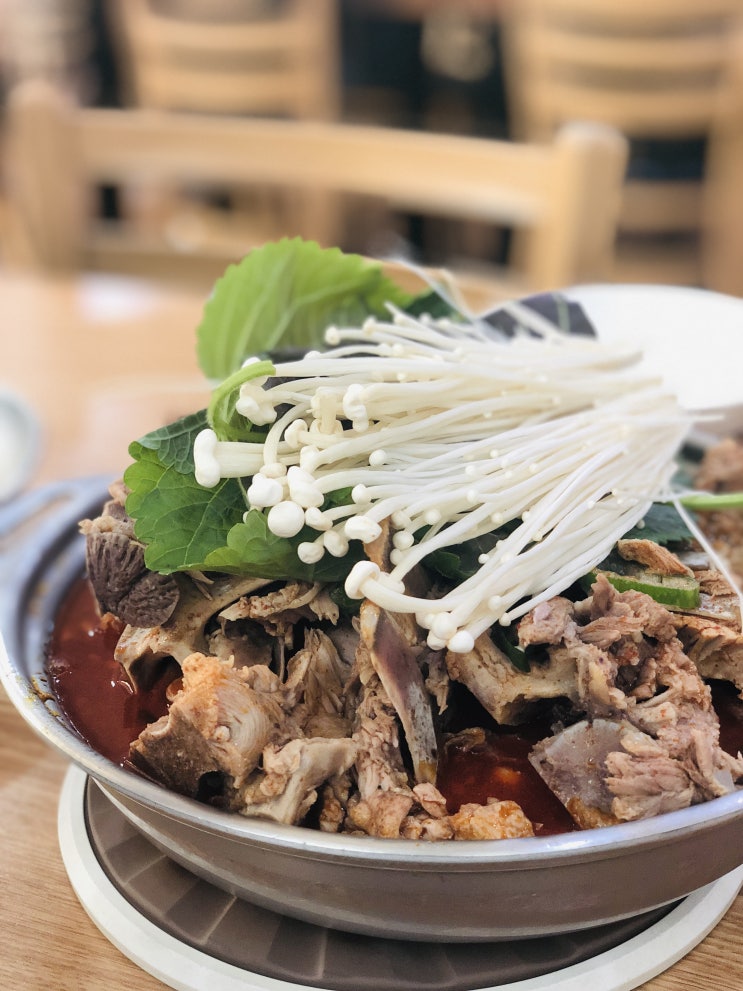  [성수맛집] 소문난 감자탕 (찐한 국물)