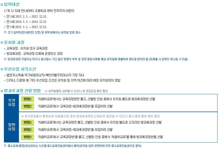  [처음 학교로 유치원 신청하기]2018년 유치원 접수/ 유치원 입학 신청하기