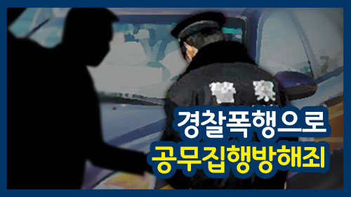  지식인 경찰폭행으로 공무집행방해죄
