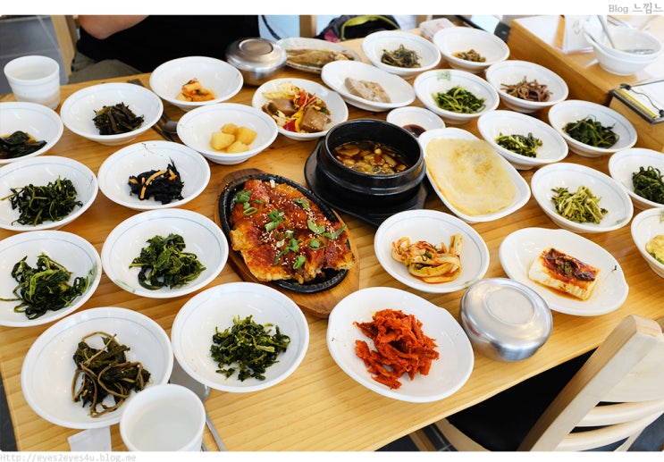  강원도 맛집 순례 - 푸짐한 황태구이 정식 오대산 가마솥 식당 (오대산먹거리마당)