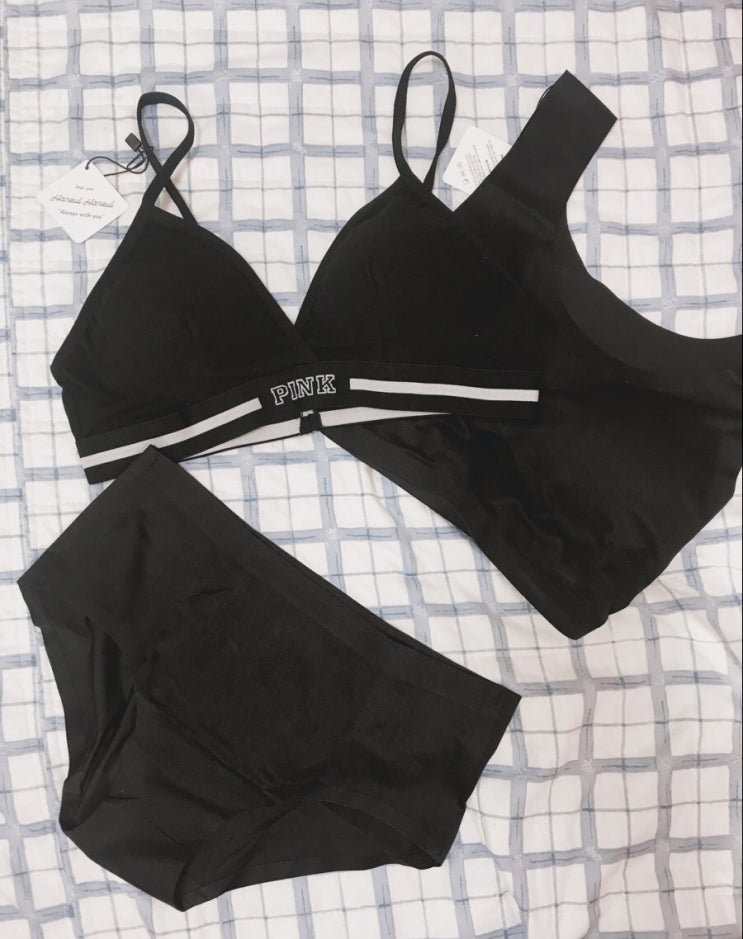  속옷 쇼핑몰 하늘하늘에서 브라렛, 브라 set 구매 후기