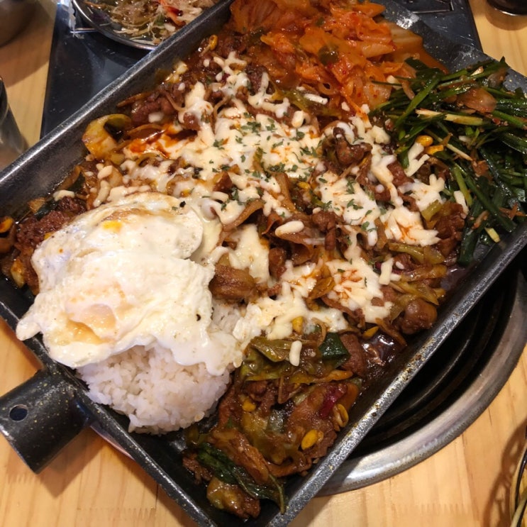  181108 포천 김기원식당 삽불고기 닭볶음탕 잘하는 집