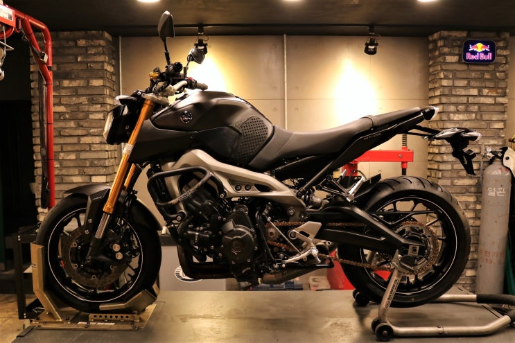  2014년식 야마하 MT-09 작업완료!