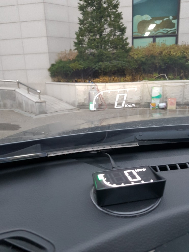  헤드업디스플레이어로 내차 고급 외제차 만들기~ ㅋㅋ  초 가성비 HUD C200 구입~