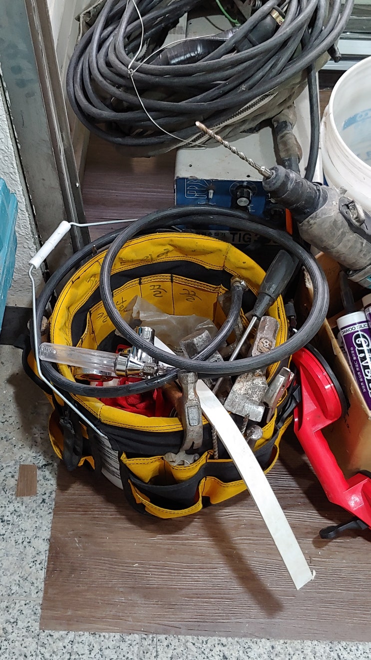 페인트통 결착 파우치 공구함 바스켓 주머니 공구가방 페인트통 결착 파우치 공구함 바스켓 주머니 공구가방