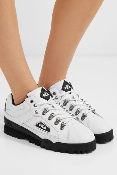  [FILA] 휠라 트레일블레이저 로고 가죽 스니커즈