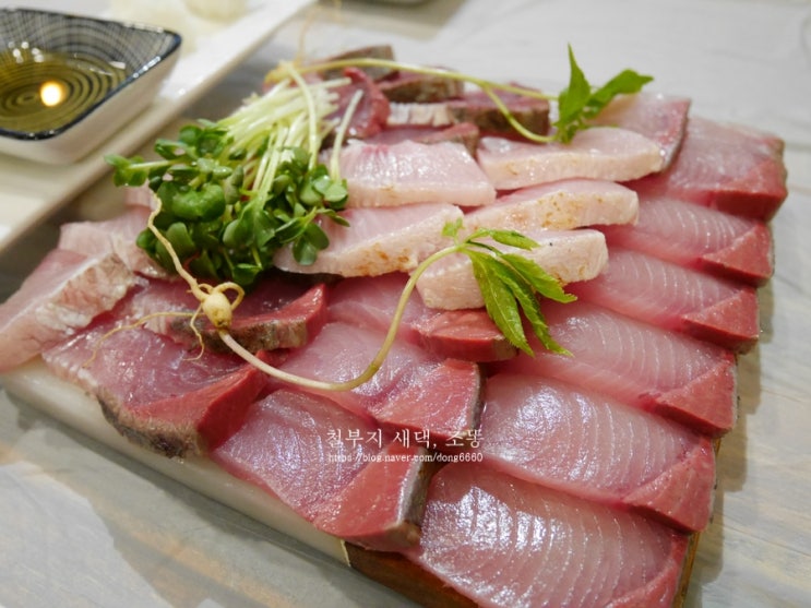  상동역맛집 :: 다양한 스끼다시+제철 방어를 맛본 뱃머리횟집