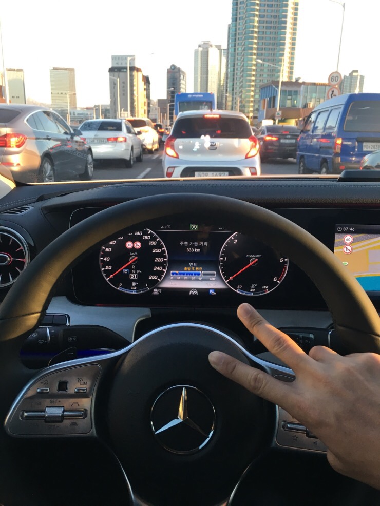  2019년형 벤츠 cls 400d 시승기