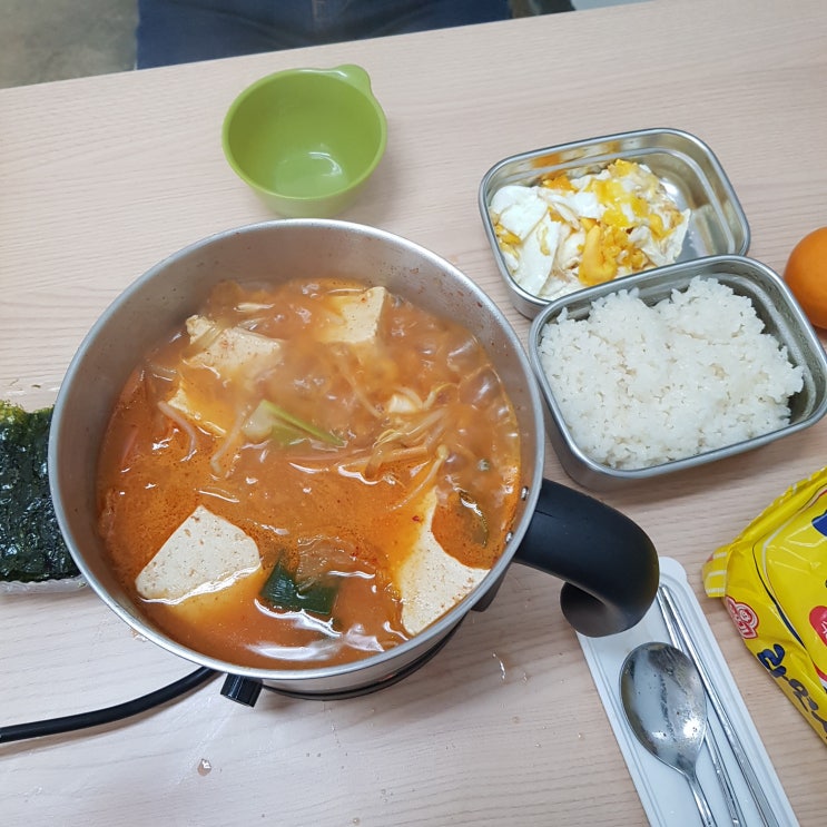  도봉구맛집, 창동맛집 : 신창시장 뚜껑집에서 부대찌개 포장해오기
