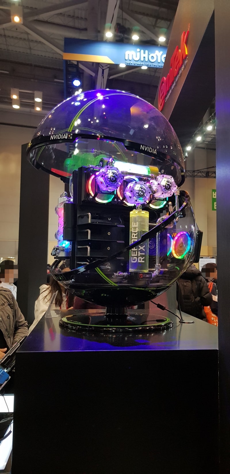 G-STAR 2018 이엠텍부스 INWIN WINBOT 제작 및 전시출품 - 판다피씨 : 네이버 블로그