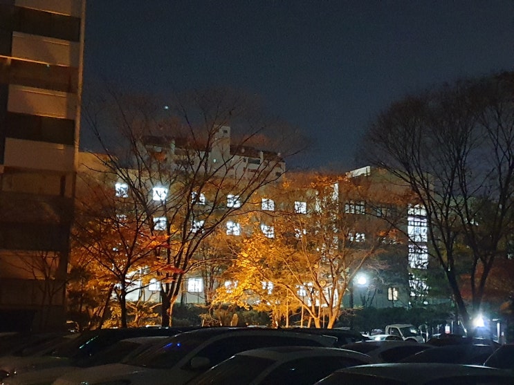  수능날의 학교