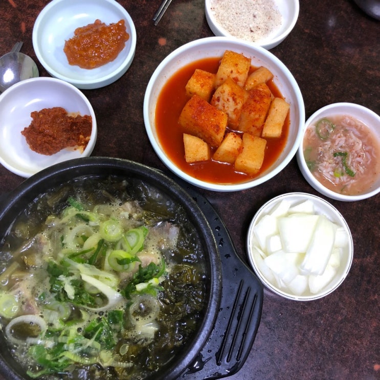  <충주맛집> 얼큰한 시래기 순대국밥 집, '중원순대'