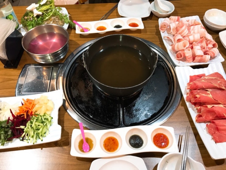  강남역 회식장소 추천! 샤브샤브 무한리필 퀸즈가든