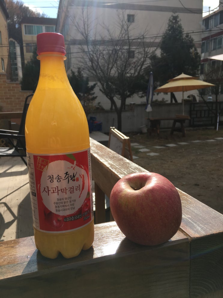  세가지 콜라보로 탄생한 청송주왕 사과막걸리 ! /청송양조장/청송사과/전통주 발효제보급 활성화 지원사업