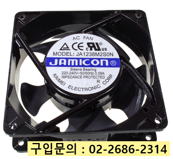 [판매중] JA1238M2S0N / KA1238H2B1N / JAMICON AC FAN 정품 판매점