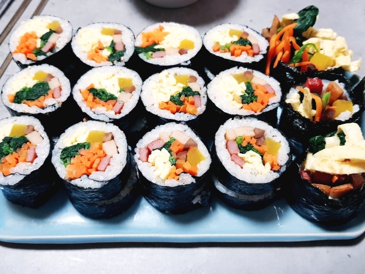  김밥 만들기
