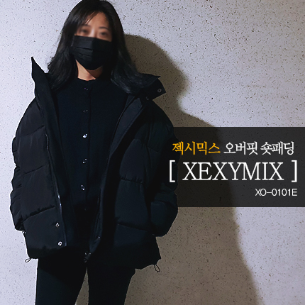 특가로 구매한 젝시믹스 블랙 오버핏 숏패딩