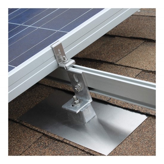 슁글 지붕에 태양광 패널 설치할 때 주의할 사항, 전용철물 마운트 사용