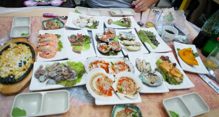  영종도 조개구이 10년넘게간 단골집 바닷가이모네