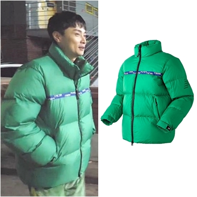 숏패딩 옥탑방의문제아들 민경훈 뉴발란스다운