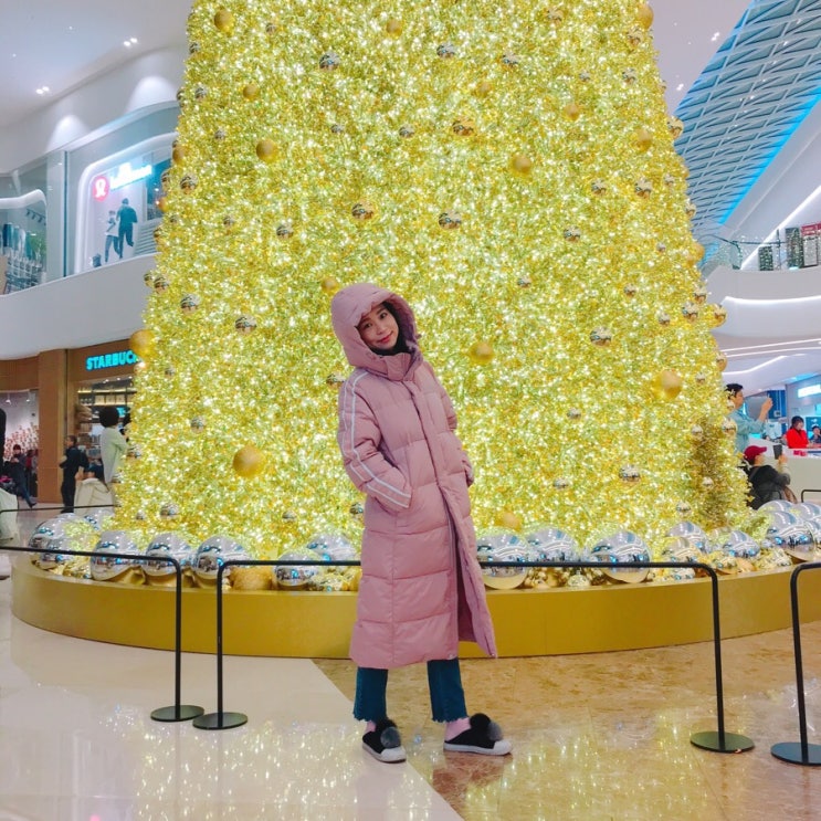  클라이드앤 인싸템, 로체파카 핑크색 현아롱패딩