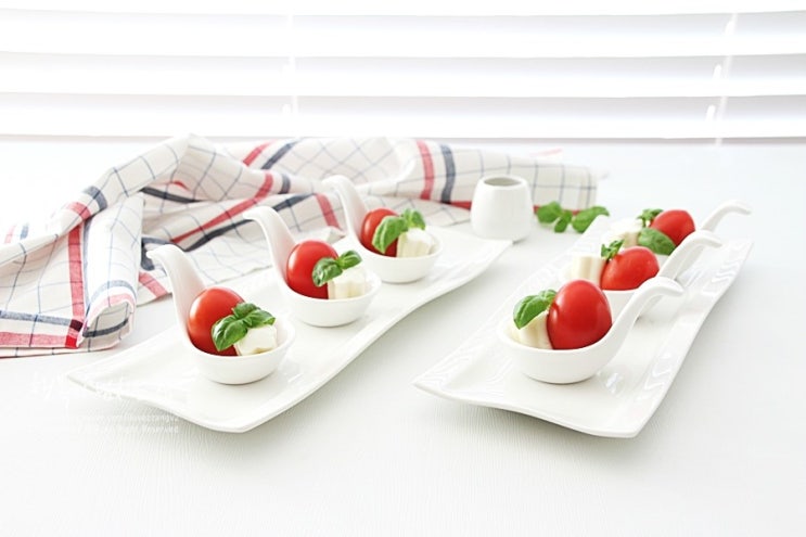  홈파티 메뉴 토마토카프레제 만드는 법, 플레이팅 꿀팁!