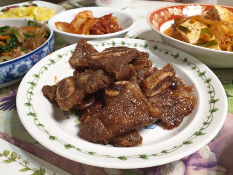  유현수갈비 블랙앵거스LA갈비 부드러워 맛있어요