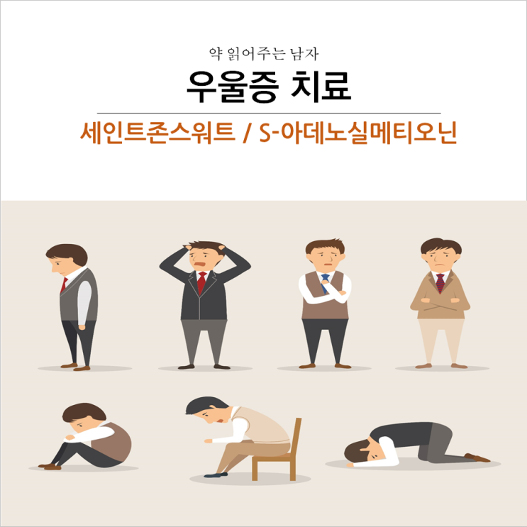 우울증치료 - 세인트존스워트 / S-아데노실메티오닌