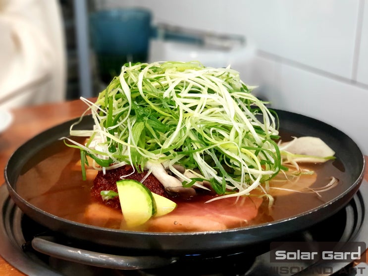  노은동 맛집 호강식당 "파김치짜글찌개" 솔직 후기에요