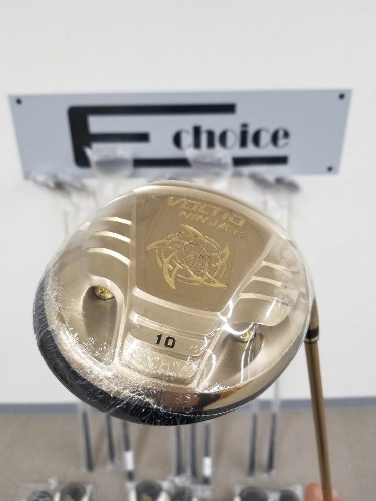  KATANA VOLTIO NINJA G 880HI GOLD DRIVER, KATANA VOLTIO NINJA G FW 880HI GOLD #3, #5 WOOD