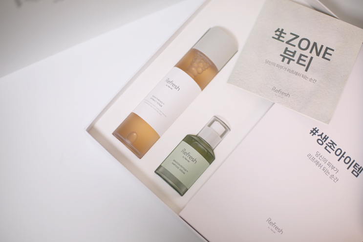  리프레쉬바이리엔케이 生Zone세럼(생존)으로 찰진보습 완성해요!