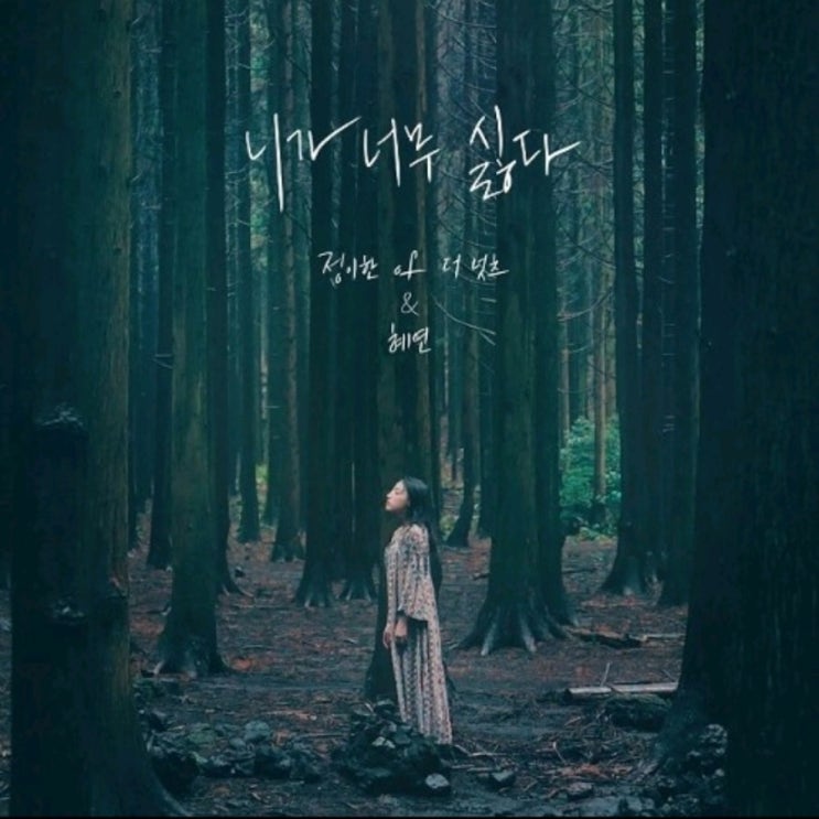  정이한(더 넛츠), 강혜연 - 니가 너무 싫다 가사/뮤비(MV)/듣기