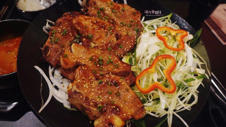  광주 금호동 맛집 '미선한상'에서 담양식 숯불갈비!